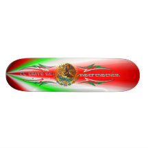 Skateboard-Fiesta-set-1 Bedruckte Skateboarddecks