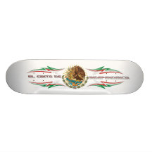 Skateboard-Fiesta-set-2-Transparent Bedruckte Skateboarddecks