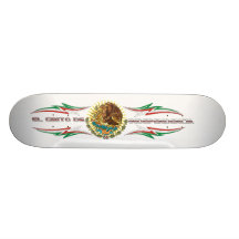 Skateboard-Fiesta-set-3-White Personalisiertes Skatedeck