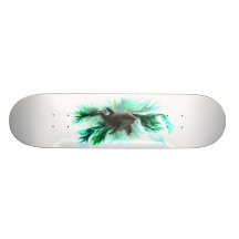 Skateboard mit Delfinbaby Skateboarddecks