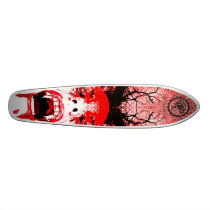 SKATEBOARD PRO OLDSKOOL VAMPIRE by SHIRTAMERICA Personalisierte Skateboarddecks