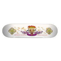 Skateboard-The-Joker-set-1-Transparent-text Personalisiertes Skateboard