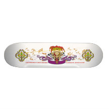 Skateboard-The-Joker-set-1-White-with-text Individuelle Decks