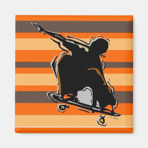 skateboarding Magnet Kühlschrankmagnete