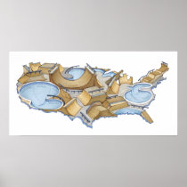 SkatePark USA Posterdruck