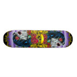 Skeleton Braut-Skateboard Bedruckte Skateboarddecks