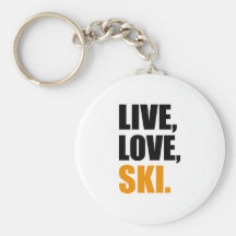 ski porte-clefs