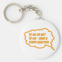 ski porte-clefs