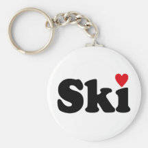 ski porte-clefs
