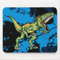 Skizze-Artvelociraptor-Dinosaurier-Mausunterlage
