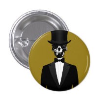 SkulledGent Pin's Avec Agrafe