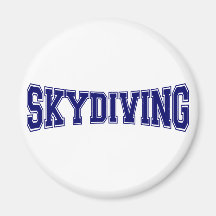 Skydiving Hochschulart Magnets