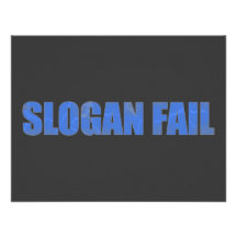 Slogan versagen einladungskarte
