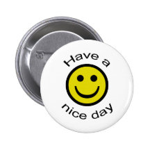 Smiley Anstecknadelbuttons