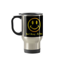 Smiley-Gesichts-Reise-Becher