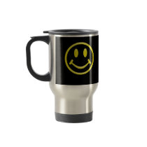 Smiley-Gesichts-Reise-Becher