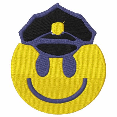 Smiley-Polizei-Offizier