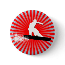 Snowboard. Pulverspur