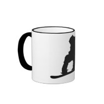 Snowboarder-Becher