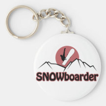 Snowboarder Schlüsselband