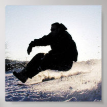 Snowboarding-Bild-Druck Plakatdrucke