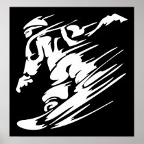 Snowboarding-extremes Sport-Plakat