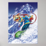 Snowboarding maximal poster