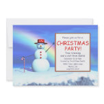 Snowman der Kinder WeihnachtsParty