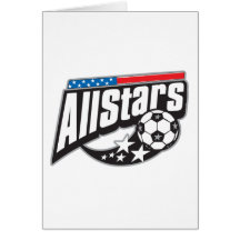 Soccer All Stars Greeting Cards
