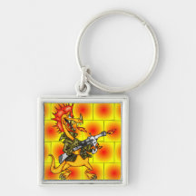 Soldat de dragon porte-clefs