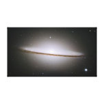 Sombrero-Galaxie eingewickelte Leinwand Leinwand Drucke