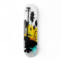 Sommer-Stadt-Skateboard
