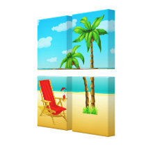 Sommer-Träumerei-Plakat Canvas2