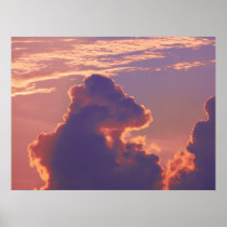 Sommer-Wolken-Druck
