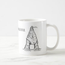 SONDERBARER ABER SCHÖNER LUSTIGER BECHER TEEHAFERL