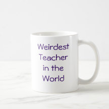 Sonderbarster Lehrer in der Welt Tee Tasse