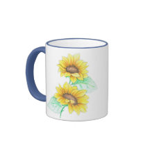 Sonnenblume-Becher Tee Tassen