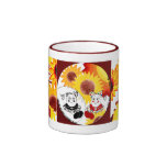 Sonnenblume-Kaffeetasse - wunderlicher Sonnenblume