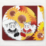 Sonnenblume-Positive emporhebende Selbstachtungs-K Mousepad