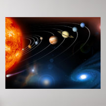 Sonnensystem und jenseits posterdrucke