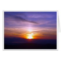 Sonnenuntergang auf der langen Spur
