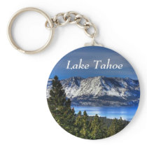 Sonnenuntergang-Smaragdbucht Keychain Lake Tahoe K Schlüsselbänder
