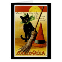 Souhait de Halloween Cartes
