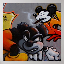 Souris fâchée poster