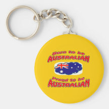 Soutenu pour être Australien, fier d'être australi Porte-clés