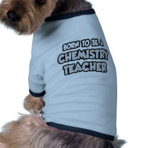 Soutenu pour être un professeur de chimie manteaux pour chien