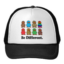 soyez les canards mignons de motif drôle différent casquette