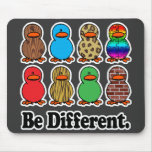 soyez les canards mignons de motif drôle différent tapis de souris