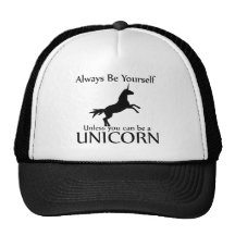 Soyez vous-même licorne casquettes