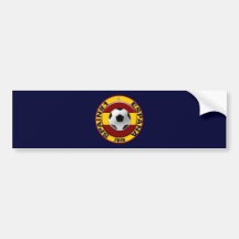 Spanien Nr. 1 2010 Fußball-Geschenk Auto Sticker